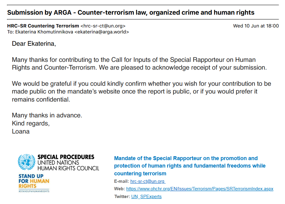 ARGA International Consultations